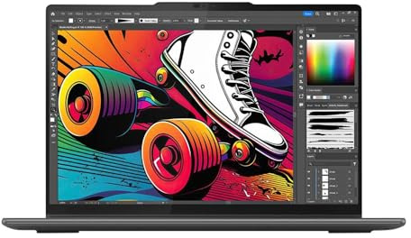 Lenovo Yoga 7 14 2-in-1 Touchscreen Laptop - Storm Grey, Intel Core Ultra 7 155U 1.7GHz; 16GB LPDDR5x-7467 Onboard RAM; 1TB SSD; Intel Arc Graphics, Wi-Fi 6E, Windows 11 Home,