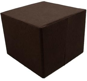 ZeugLung Hockerbezug Quadratisch, Schonbezug für Hocker Bezug, Ottomane überzug, 40x40 45x45cm