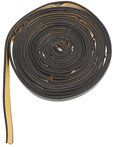 Operitacx Self-Adhesive Epdm Sealing Strip Roll 3m 10x2mm Waterproof Soundproof Door and Window Seal Anti-Collision Foam Tape for Electrical Cabinets