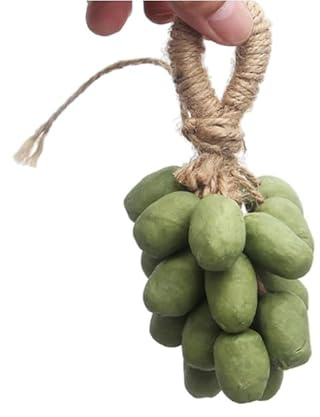 Jabón de Uva en Cuerda, Jabón de Uva en Barra, Hecho a Mano en Forma de Racimo,Jabones Artesanales Ecológicos de Proceso en Frío, Jabones Manuales Naturales con Forma de Uva (20, Verde)