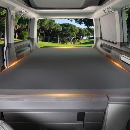 Lenzuolo con Angoli Elasticizzati Compatibile con VW T7 Beach Letto Pieghevole - Lenzuolo con Angoli di Ricambio per Camper Copri-Letto Pieghevole Camper Campeggio Accessori