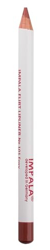IMPALA | Lippenkonturenstift Nº 101 Foxy lipliner | Cremiger, wasserfester Langzeit-Lippenstift | Volumen-Effekt für die Lippen | Matte Langzeit-Lippenstifte, Professionelles Make-up