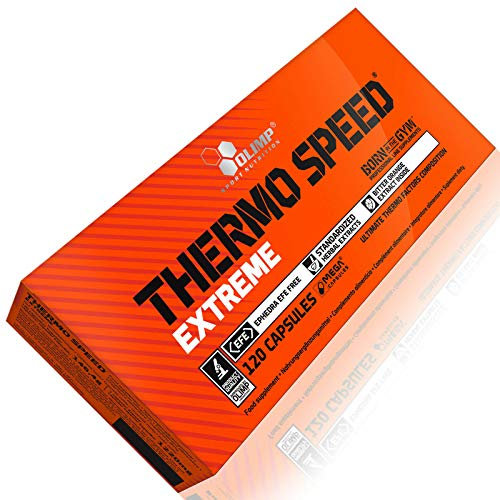 Thermo Speed ​​Extreme | Thermogener Fatburner Gewichtsverlust | Schlankheitspillen zur schnellen Reduzierung des Fettgewebes | Nur Blasen - keine Box (150 Kapseln)
