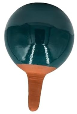 OLLAS LUTTON Mini Olla Terrakotta zum Einpflanzen 25 cl| Automatische und umweltfreundliche Bewässerung für Pflanzen im Innen| natürliches Bewässerungssystem | Laufzeit 2 Tage | Blau