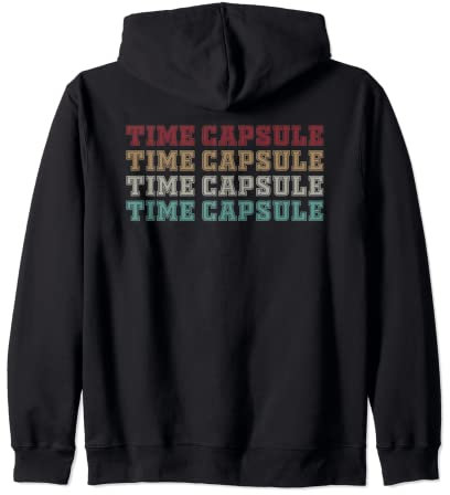 Superbe tenue composée de capsules temporelles Love History Sweat à Capuche