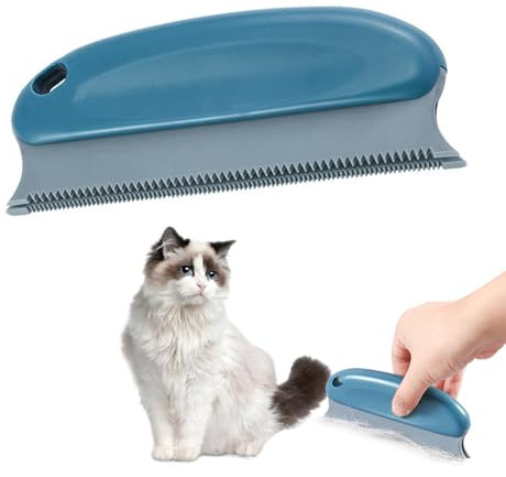 Amusingtao Pet Hair Remover Lint, Carpet Hair Remover Tool, Reusable Cat Dog Hair Remover Tool, Easy to Clean Pet Fur from Carpet, Sofa, Furniture, Rugs, Laundry, Clothes and bedding