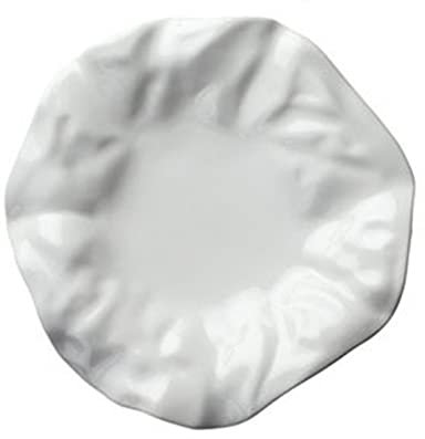 Assiette de dîner plats créatifs Assiettes de dîner Cuisine Cake Sushi Dessert Assiette Service Restaurant Cuisine Vide (Couleur: Blanc, Taille: 20 cm)
