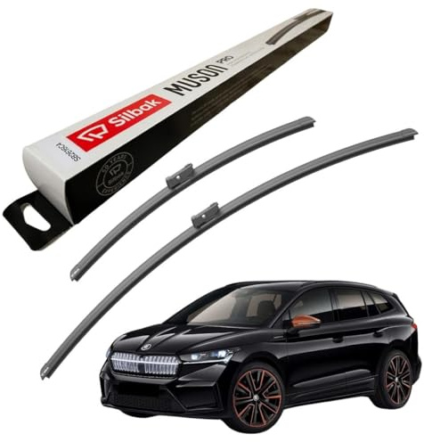 Silbak Windscreen Wipers, fits for SKODA ENYAQ IV SUV (2020 ONWARDS) Front Wiper Blades, 700/450mm