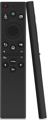 Télécommande Samsung TV de Remplacement, telecommande Universelle Smart TV pour Samsung LED LCD QLED UHD, 6 Boutons de Raccourci, prête à l’Usage