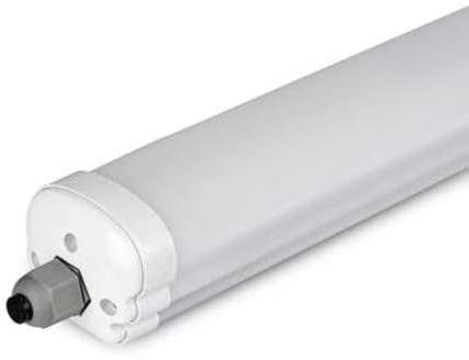 SILAMP Réglette LED étanche 150cm 48W IP65 120lm/W Interconnectable - Blanc Neutre 4000K - 5500K