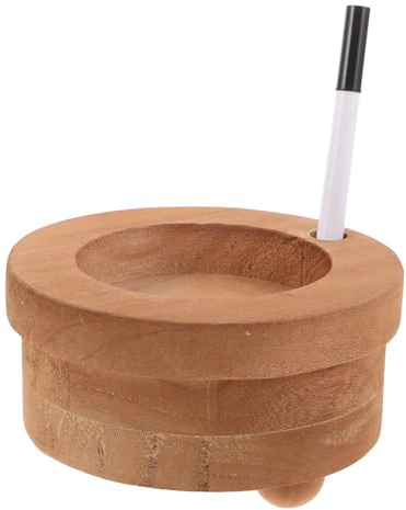 TOYANDONA Suministros de cafetería Tazas dispensador de Vasos de encimera Organizador de la estación de café portavasos de Fiesta con bolígrafo portavasos de baño