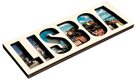Lisbona Magnete per frigorifero Portogallo Souvenir con scritta regalo, Iman de nevera Lisbona, Calamita da frigorifero -Fridge Magnet-koelkastmagneet -aimant de refrigerateur 151202