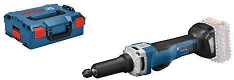 Bosch Professional 18V System Akku Geradschleifer GGS 18V-23 PLC (Leerlaufdrehzahl 23.000 min-1, inkl. L-BOXX, ohne Akku/ Ladegerät)