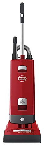 SEBO 91503GB X7 Extra ePower Upright Vacuum Cleaner Red
