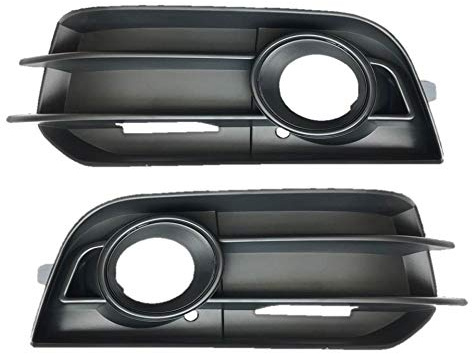 HZ-DESIGN 1 Satz Lüftungsgitter für Nebelscheinwerfer Links + Rechts Set NSW für Audi A1 8X by