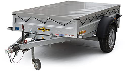 Maßgefertigte Anhängerplane - Flachplane hochwertigem PVC-Planenstoff (680g/m²) (Außenmaß: bis 2.50 x 1.80 x 0.10)