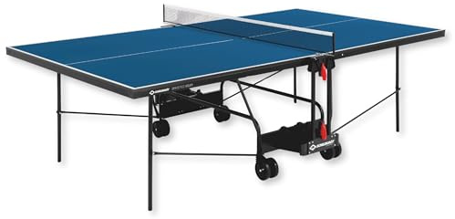 Schildkröt SpaceTec Table de ping-Pong d'intérieur pour Adulte Bleu/Noir Taille Unique