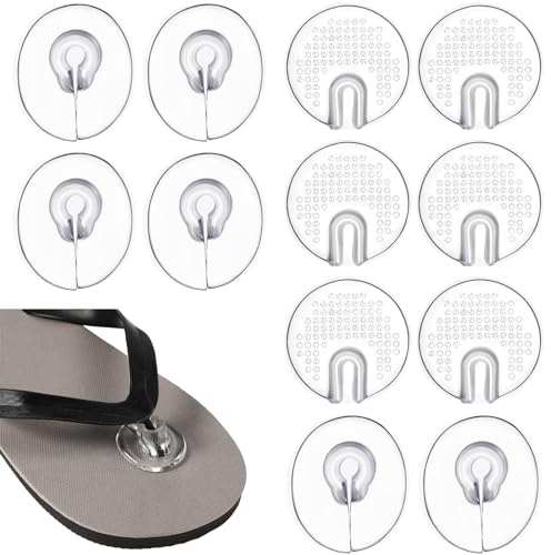 6 Pairs Silicone Sandal Toe Protectors Forefoot Padding Inserts for Slipper Protectors Toe Posts Protectors for Women