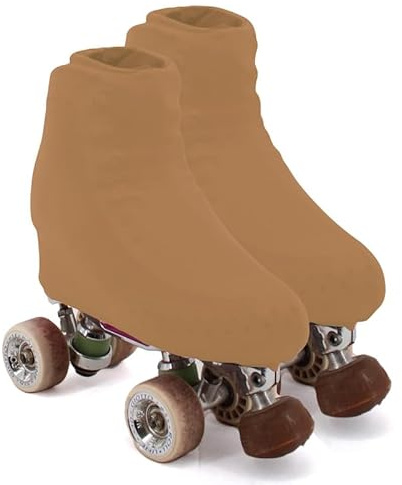 AQUILONE Unisex 100 DEN Überziehsocke für Rollschuhe, Inlineskates & Schlittschuhe, blickdichter, reißfester & elastischer Überzug für Schlittschuhe, Made in Italy