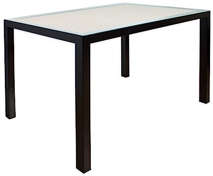 El Herrero Mesa de forja para Salon, Cocina o Jardin. Mesaa de Centro. 120x70 Regulable a Doble Altura. Ideal para Ropa Camilla y para Brasero.Comedor Linea Recta. Nacional
