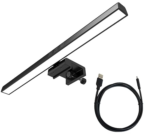 Durratou Barra di Luce per Monitor LED Lampada da Scrivania Dimmerabile Lampada per Computer Lampada Protezione Occhi Retroilluminazione per Schermo