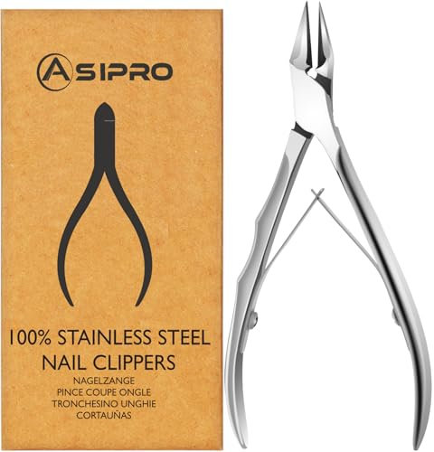 ASIPRO Cortauñas Adultos Cortauñas Pies Alicates Uñas Encarnadas pies Alicates para Pedicura y Manicura Profesional Cortauñas Profesional Y Cuidado de Uñas para Uso Doméstico y Salón de Belleza