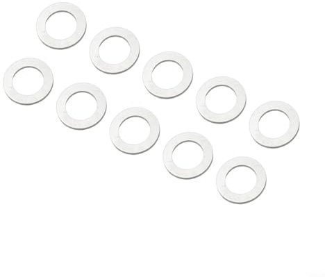 Aprilsunnyzone Lot de 10 bagues de réduction d'alésage de lame de scie pour meuleuse d'angle, outils de travail du bois, lames de scie circulaire, bague de conversion, bague d'adaptation en acier