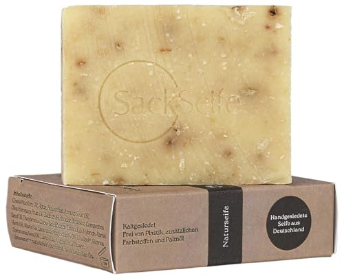 SackSeife | LavendelLord Naturseife | Entspannung pur mit Lavendelöl | Körper & Geist