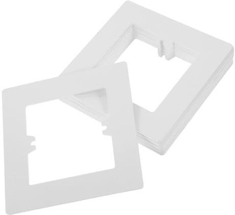 iplusmile 10piezas Tapas Decorativas Para Interruptores De Luz Tapas Para Interruptores De Pared Placas De Pared Para Tomacorrientes Cubren Los Orificios Placas Eléctricas Casa