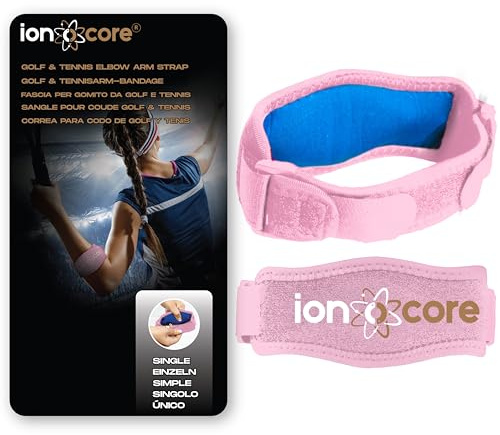 ionocore Ellenbogenbandage Für Tennisarm - Tennis-Arm Bandage und Elbow Brace - Ellenbogen Bandagen Herren und Damen - Kompression Bandage Ellenbogen - Tennisarm Manschette Für Fitness, Tenis, Golf