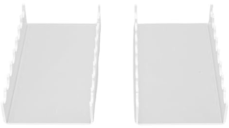 SUNGOOYUE Support de Séchage pour Pinceaux de Maquillage, Organisateur de Pinceaux Horizontal en 2 Pièces en Acrylique, pour Ranger Soigneusement Les Outils Essentiels pour Les Amateurs de