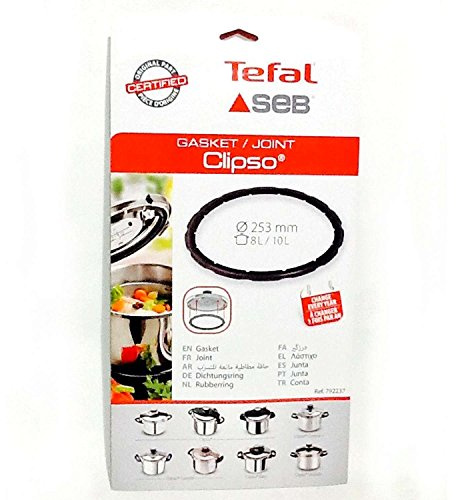 792237 Gasket for Pressure Cooker Stainless Steel Clipso 8l-10l Diameter 253 mm