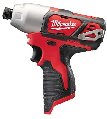 Milwaukee 12V 1.5Ah Sub Compact Impact Driver, 112Nm, 2500rpm, 12 Volts, Black