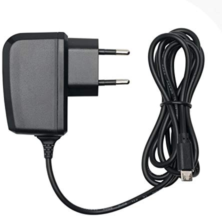 Slabo Ladegerät Micro USB Tablet Netzteil - 1000mAh - Für Amazon Fire Kids Edition, 7, HD 8 Edition Etc. - Schwarz