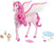 Barbie Rosa Pegasus mit 10 Zubehörteilen inklusive Welpe, geflügeltes Pferde-Spielzeug mit Lichtern und Geräuschen, Hauch von Magie