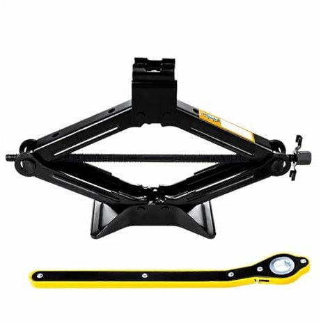 XFYESL hebebühne Auto Wagenheber Auto mit Bordwerkzeug Auto Qianjin Top Handkurbel Auto Auto Reifenwechsel Spezial hydraulisch horizontal rangierwagenheber