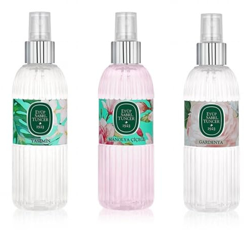 Eyüp Sabri Tuncer Cologne Trio‑3 (3×150 ml) Jasmin • Magnolie • Gardenie