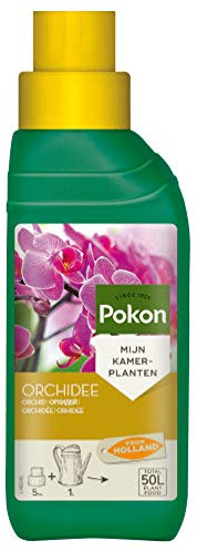 Pokon Orchideen-Flüssigdünger 250ml, Flüssige Spezialnahrung für alle Orchideenarten mit Extra Magnesium und Eisen, grün