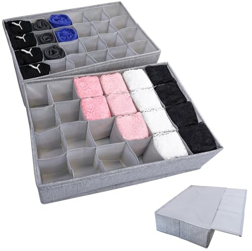 Simple Joy® PAX50 Organizer 48 fack, PAX garderob tillbehör Lådavdelare kompatibel med IKEA, PAX50 (48 fack)