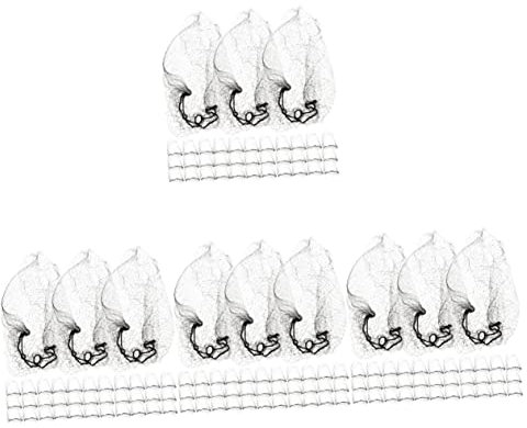 COHEALI 4 Sets Ballett-haarnetze Für Mädchen Dutt-haarnetze Haarnetze Für Frauen Und Mädchen Haar-accessoires Haar-dutt-maker Stilvolle Haarnetze 60 Stück * 4
