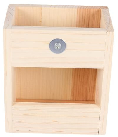 MILISTEN Vieh Heu Feeder Bunny Holz Material Feeder Rack Für Tiere