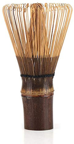Sunicon 80 Prong Chasen, batidor Matcha japonés hecho a mano, herramienta de cepillo para polvo de té verde, batidor de polvo ceremonial Matcha