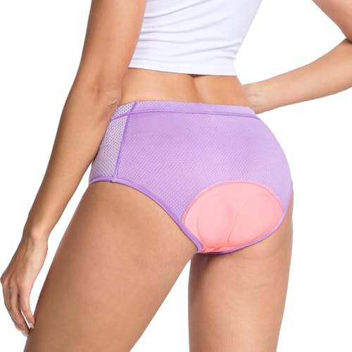 MEETWEE Cuissard de cyclisme court pour femme - Avec rembourrage en gel 4D - Respirant - Séchage rapide