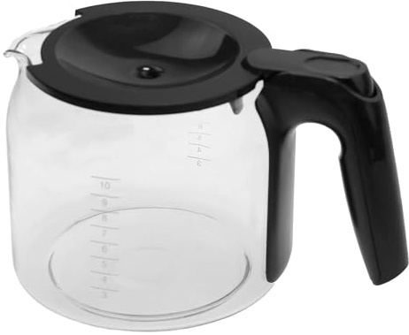 Glaskanna kompatibel med/reservdel för brun 7313210654 KF3100WH KF3120WH PurEase kaffebryggare