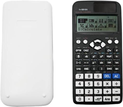Dakexiong FX-991EX Calculadora Científica,Calculadora Multifunción Científica, 522 Funciones, 10+2 Pantallas,Ideal para Estudiantes y Profesores, oficinas y hogares(Negro)