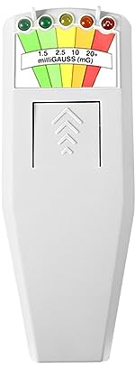 Contadores Geiger, Medidor K2 EMF 5 luz indicadora de LED LCD Digital campo electromagnético probador de radiación instrumento de medición EMF(Set1)