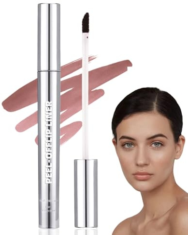 Peel Off Lip Liner Stain,Long-Lasting Matte Lip Tatto/o,Waterproof Lip Stain Peel Off,Transferproof & Smudge-Proof,Easy Peel & Reveal Lip Tint,Matte Finish Waterproof Lip Liner Pencil,02