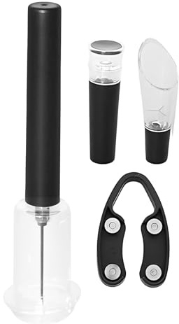 Décapsuleur de vin - Kit décapsuleur | Tire-bouchon électronique - Pompe à air portable de voyage pour ouvrir le vin - Convient pour la maison, le restaurant, la fête
