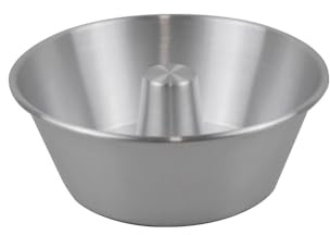 Cok Molde Savarin de Aluminio, 18 cm de Diámetro, 8 cm de Altura, para Tartas y Repostería