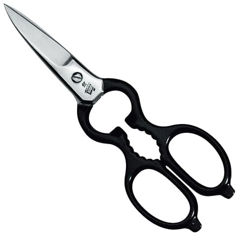 ZWILLING Multi-Purpose Scissors, Universal scissors, Length: 20 cm, Stainless Special Steel, Silver/Black, Kitchen utensil